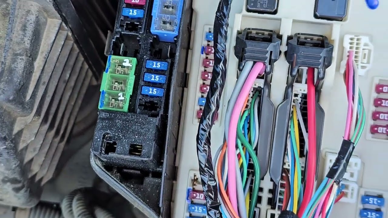 2012 Nissan Altima Cooling Fans, Fuses & Relays