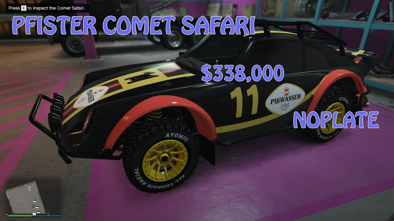 GTA V Salvage Yard, Export Vehicle, Selling the Pfister Comet Safari