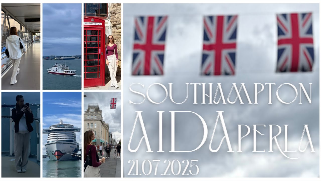 AIDAperla Metropolen // Southampton: phone booth, Mini Mimmi, Pub