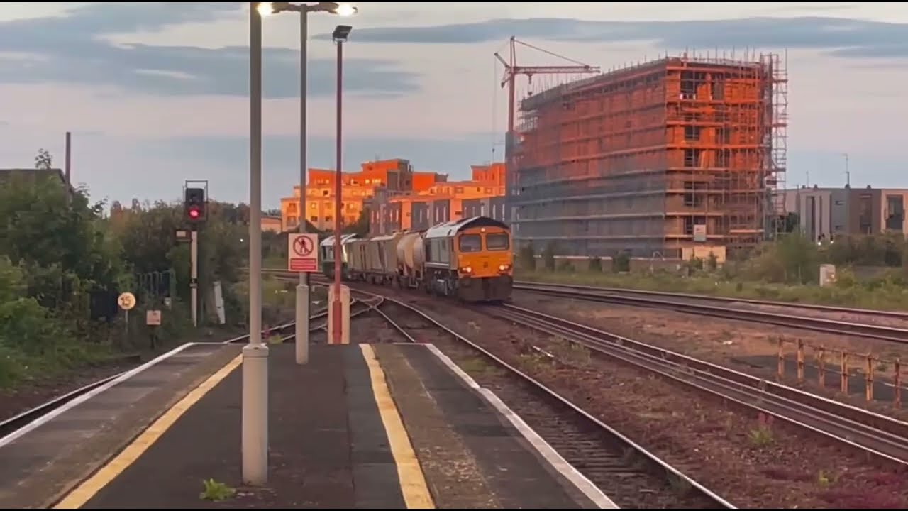 Trains at speed