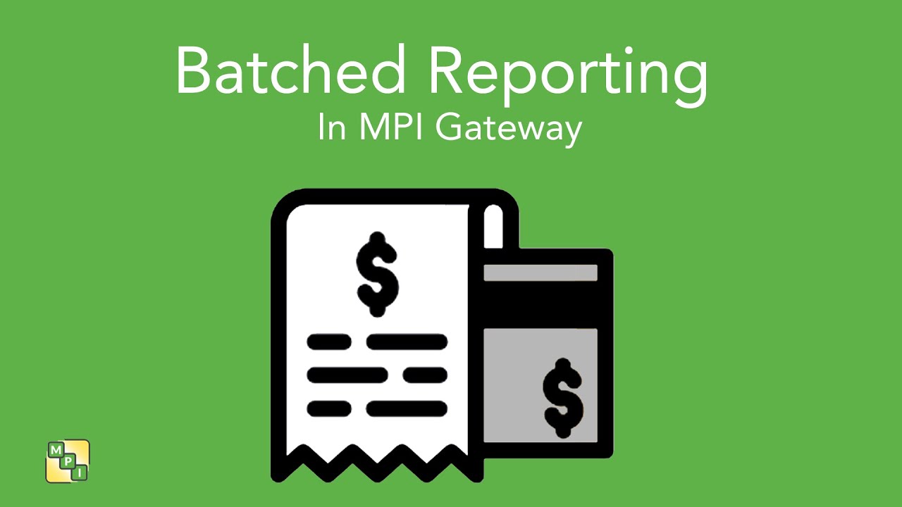 Batched Reporting in MPI Gateway
