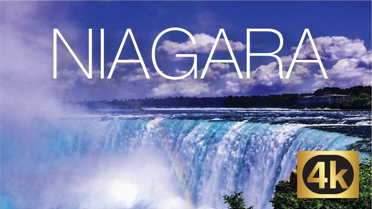 Niagara 4k , The Best of the most beautiful waterfalls in niagara - 4k screen saver