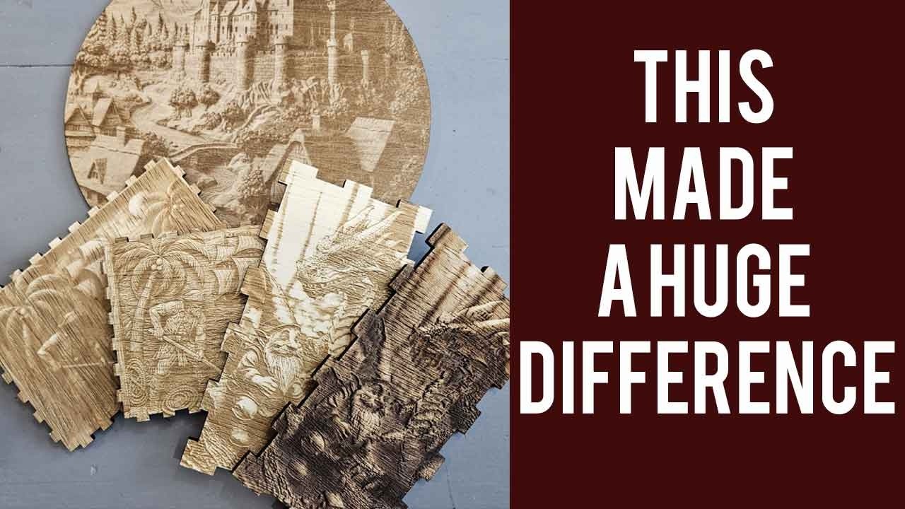 How to Get Better Image Engraving on Plywood | XTool Studio + ImagR
