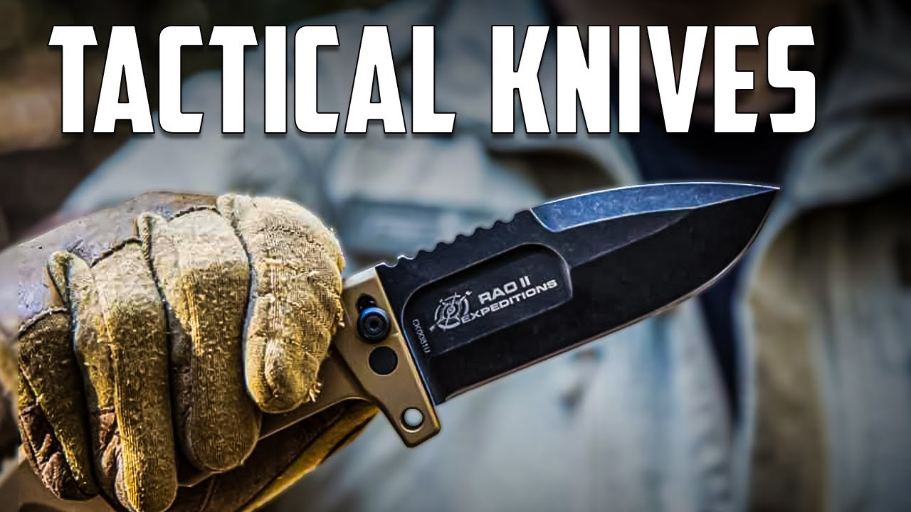 10 Military Tactical Knives for Survival & Self Defense