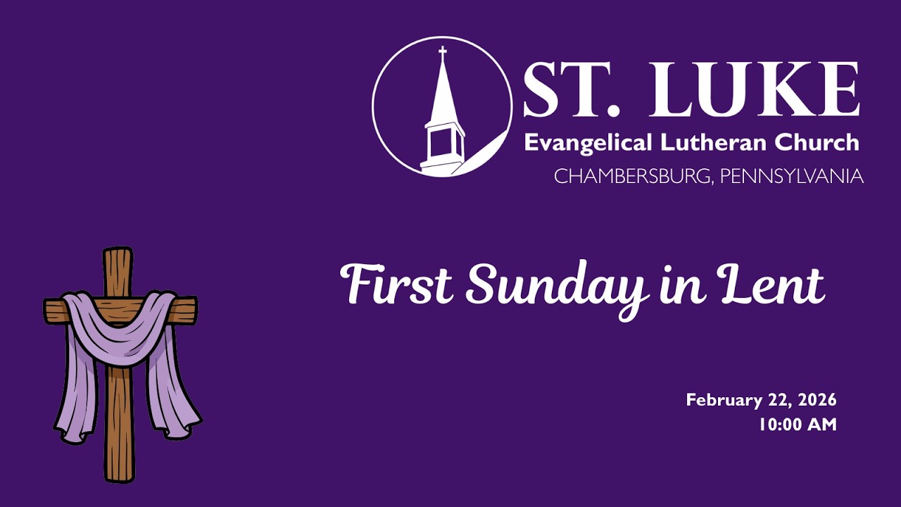1st Sunday in Lent
