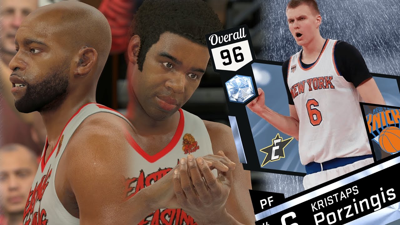 NBA 2K17 My Team - Annoying Animations! Diamond Porzingis! PS4 Pro 4K