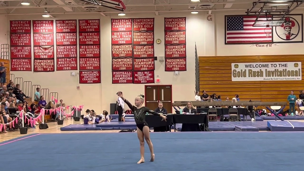 Linley Buendel | Level 3 Floor Routine | 4th Place | 9.6 | Gold Rush Invitational 2022