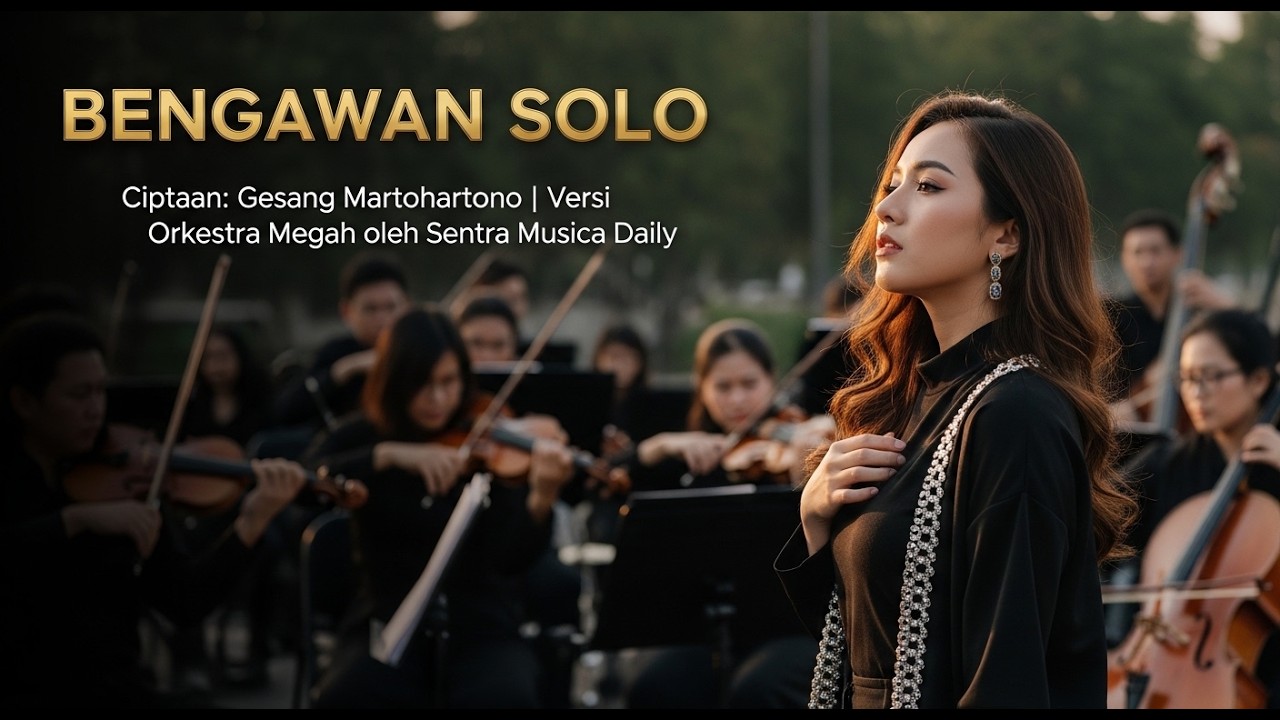 BENGAWAN SOLO – Orkestra Megah | Ciptaan Gesang Martohartono | Sentra Musica Daily