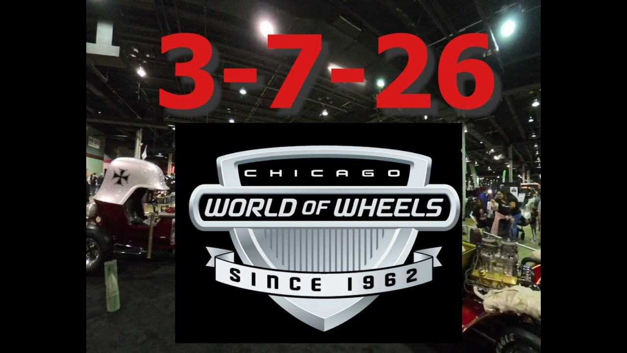 3-7-26 World of Wheels Chicago car show #chicago #worldofwheels #fyp #carshow