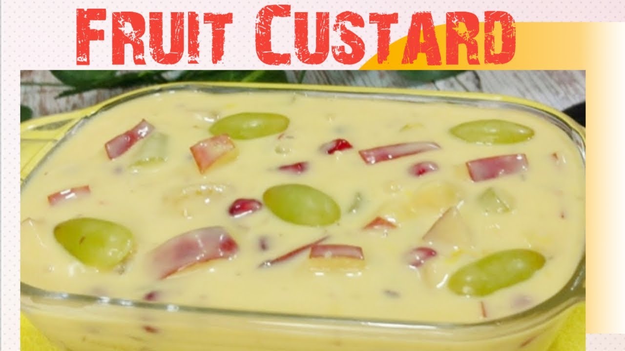 Ramzan Special Fruit Custard Recipe | Healthy Fruit Custard Recipe| Easy Fruit Custard Without Cream