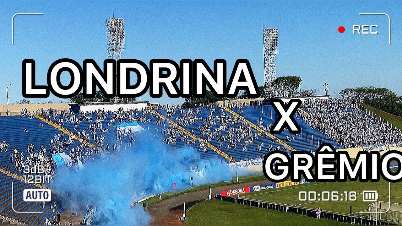 TORCIDA LONDRINA X GRÊMIO 2022 #serieb #brasileirão #futebol #londrina #grêmio