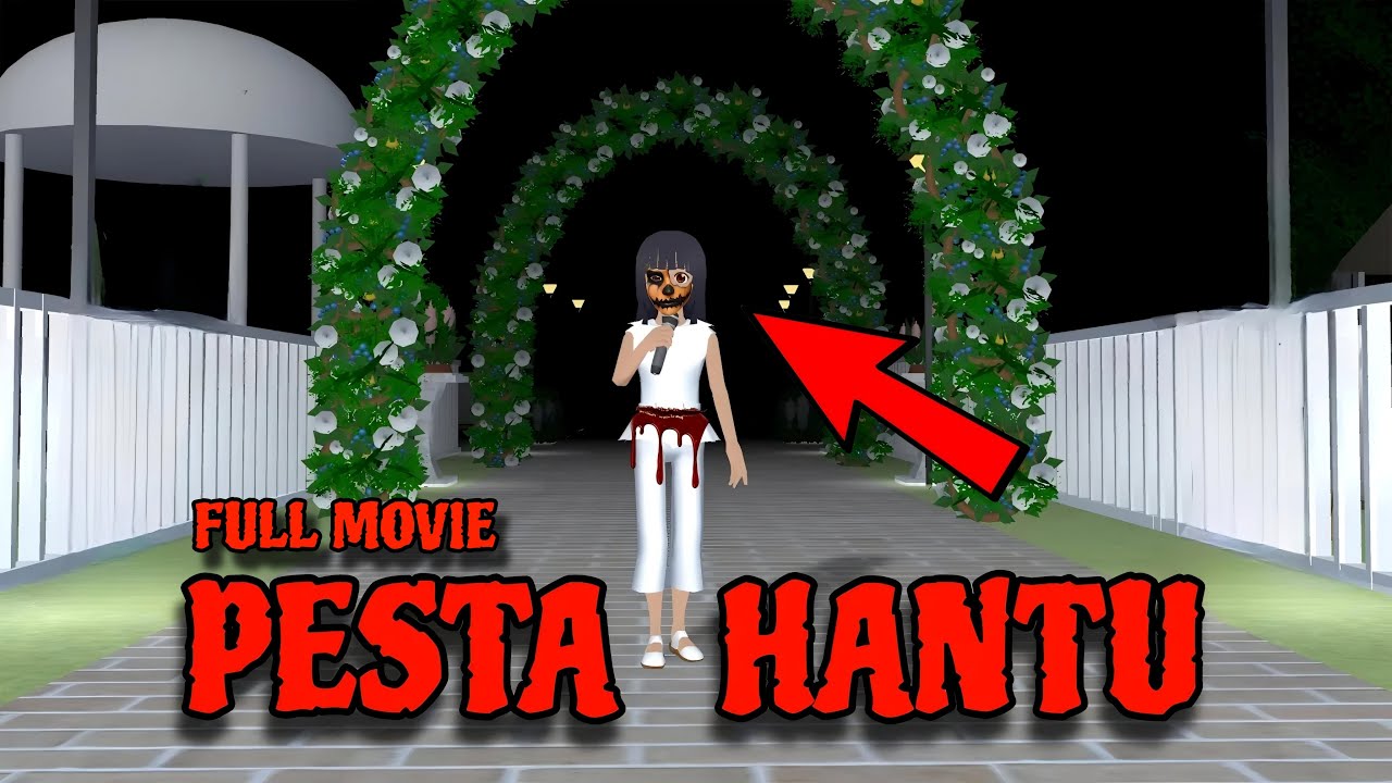 Yuta, Mio Dan Baby Celine Menghadiri Pesta Para Hantu || Sakura School Simulator