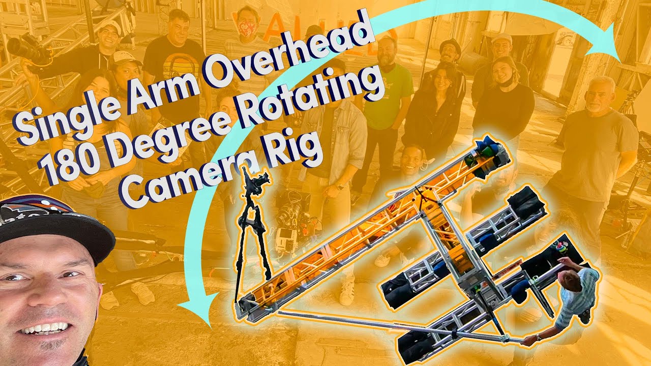 How We Built a 180 Degree Overhead Camera Rig that Rotates on a Single Arm