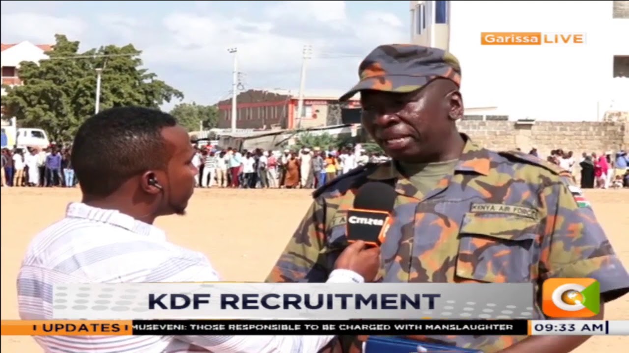 Girls left out in Garisa KDF recruitment