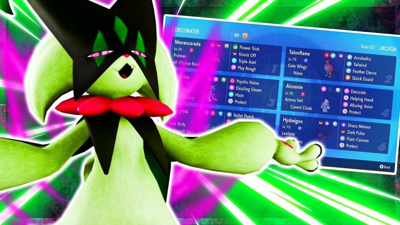 CHOICE BAND MEOWSCARADA GOES FAST AND HITS HARD in VGC 2024 Regulation H
