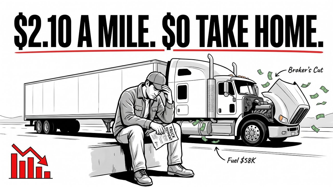 Why Most Owner Operator Truckers Go Broke