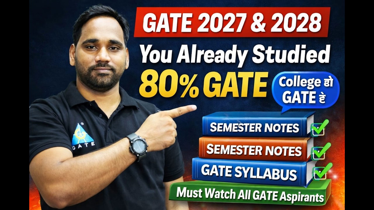 GATE 2027 Preperation Start 🔥🔥