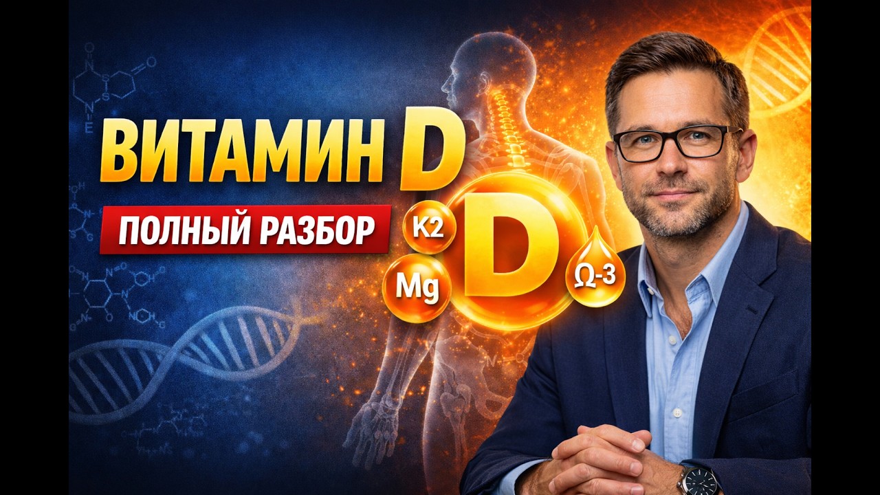 Витамин D: почему у 70% людей дефицит — и чем это опасно?