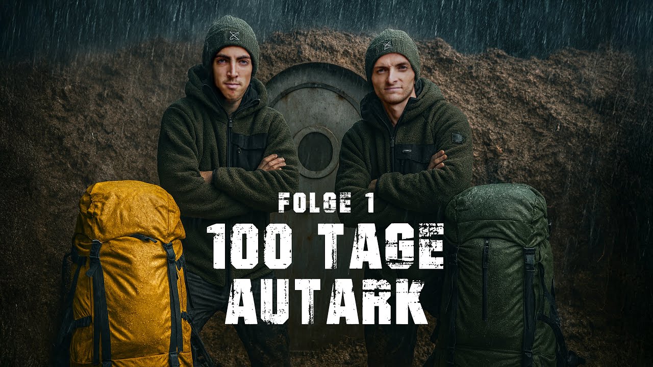 W&uuml;rden wir &Uuml;BERLEBEN wenn der Rest der Menschheit AUSSTIRBT? - Der erste TAG AUTARK | Tag 1/100