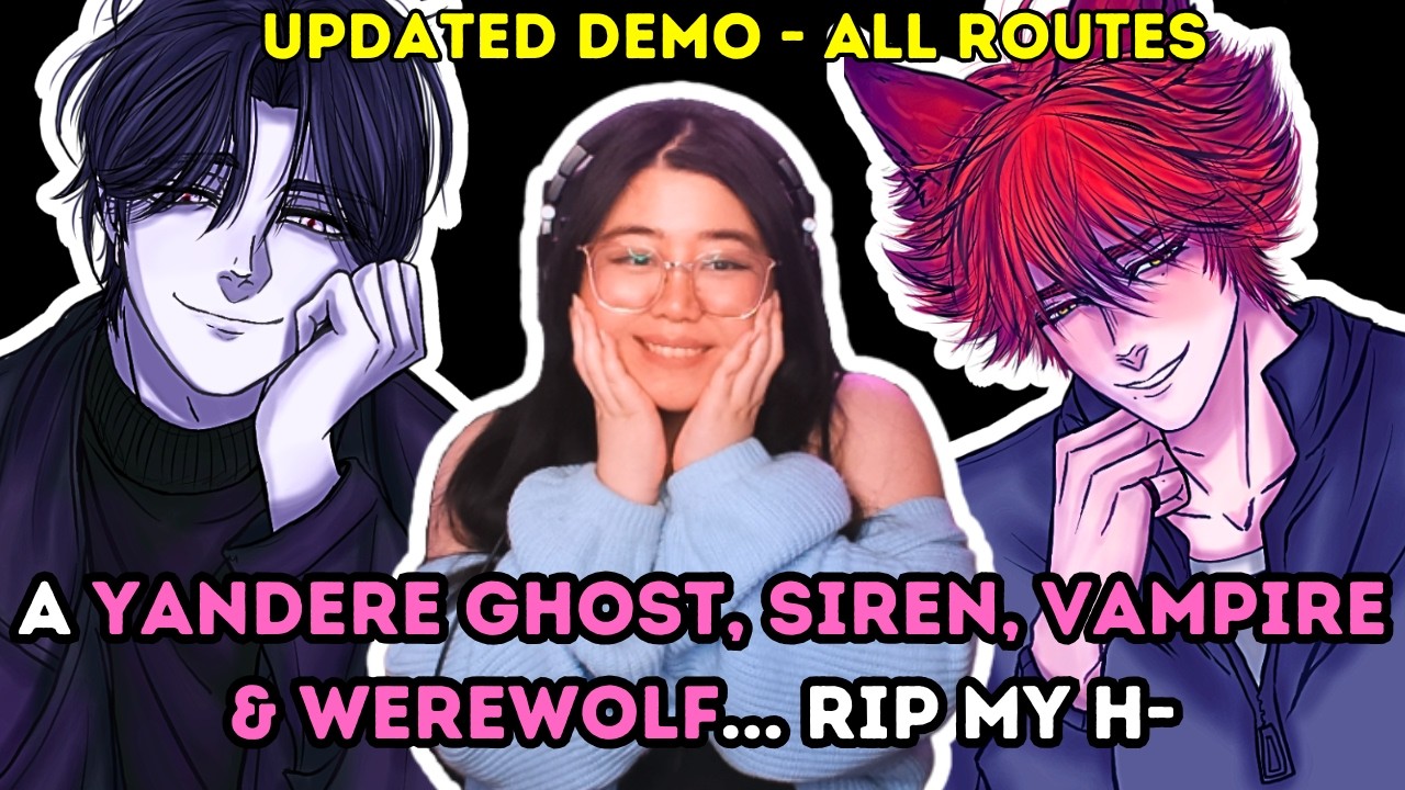 1 Yandere Ghost & 3 Obsessed Monsters? RIP My Hole | My Night Job DEMO - All Routes