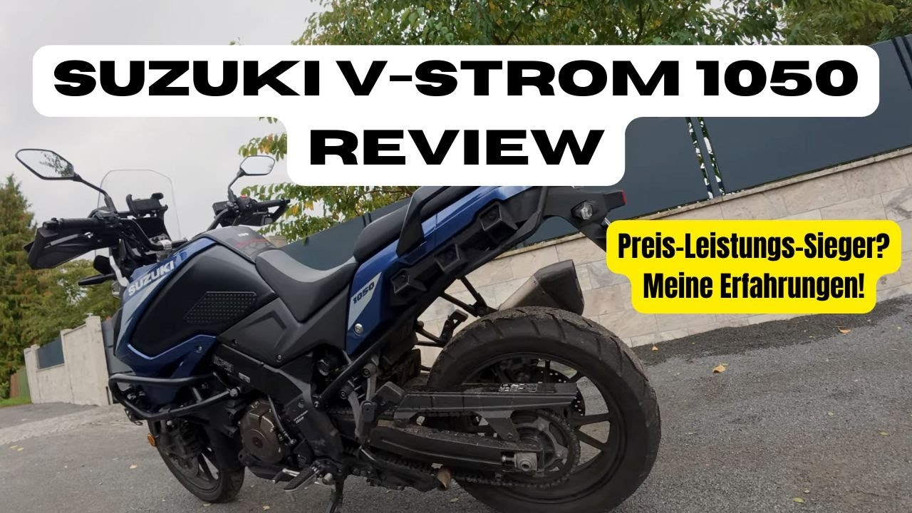Suzuki V-Strom 1050 ❗️ Test- und Erfahrungsbericht 🏍️ Mein Traummotorrad!