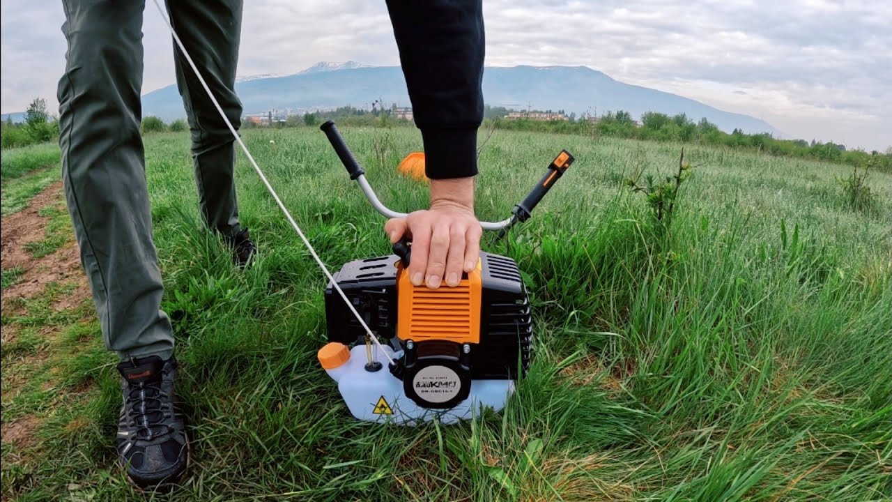 New Brushcutter Day — Assembling, Starting & Mowing