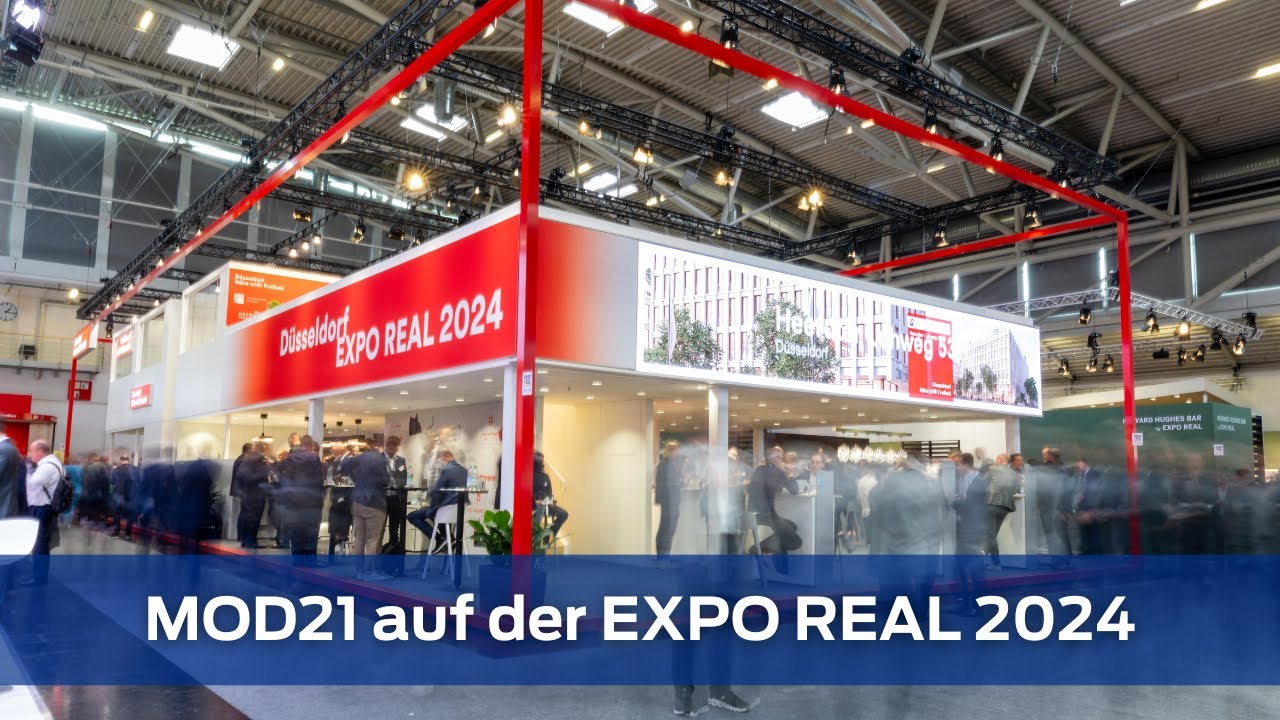 So war die EXPO REAL 2024 📍 MOD21 zeigt Modulbaulösungen in München
