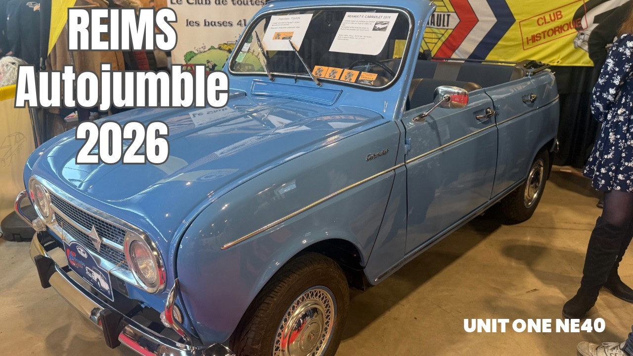 REIMS Autojumble 2026 ... French autojumble season begins!