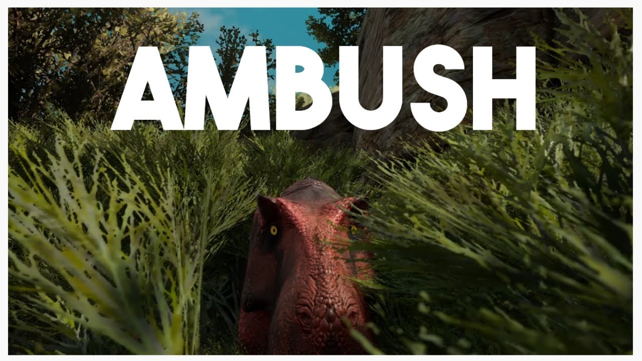 You Never Saw It Coming - Path of Titans Tyrannosaurus Rex Ambushes and Fights