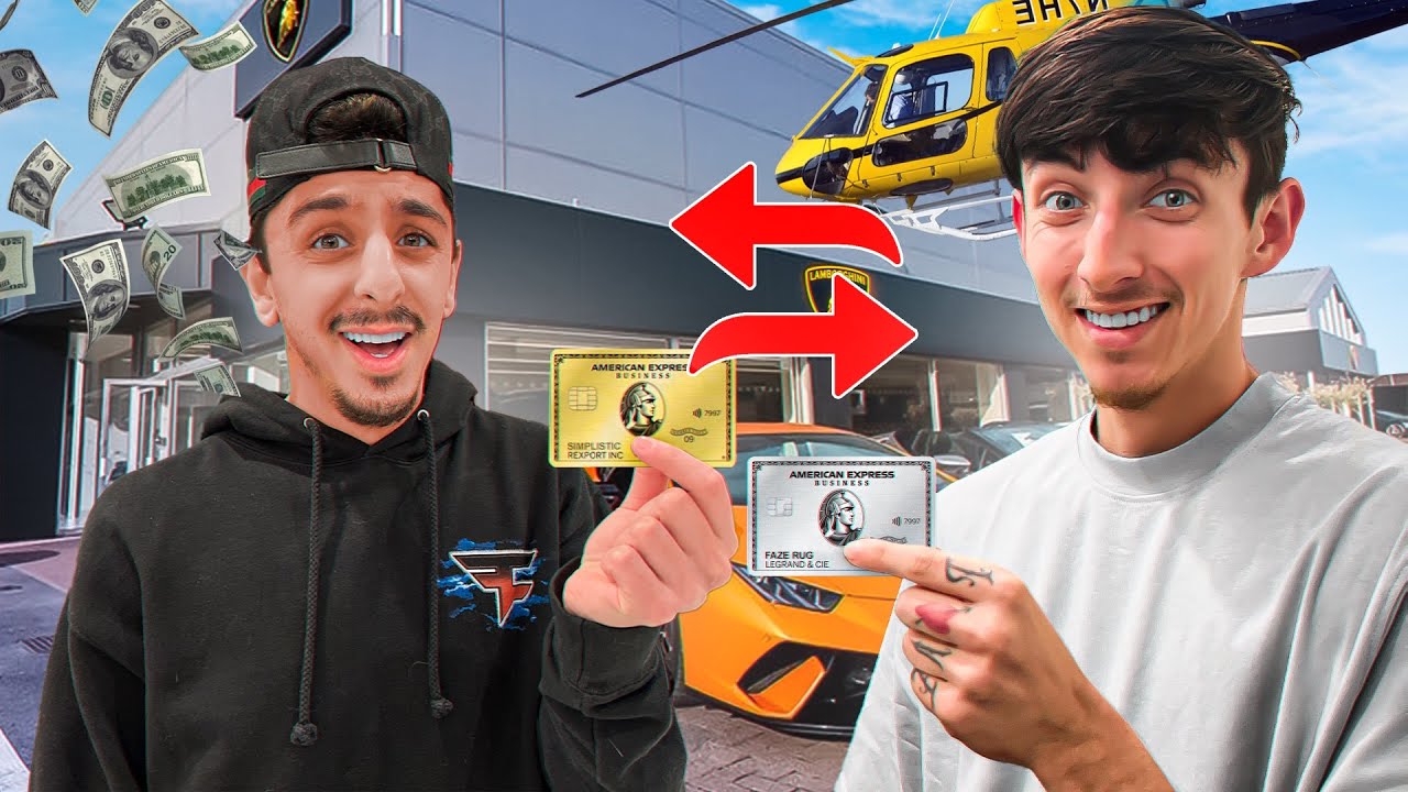 Обмен кредитных карт с FaZe Rug! **БЕЗ ОГРАНИЧЕНИЙ**