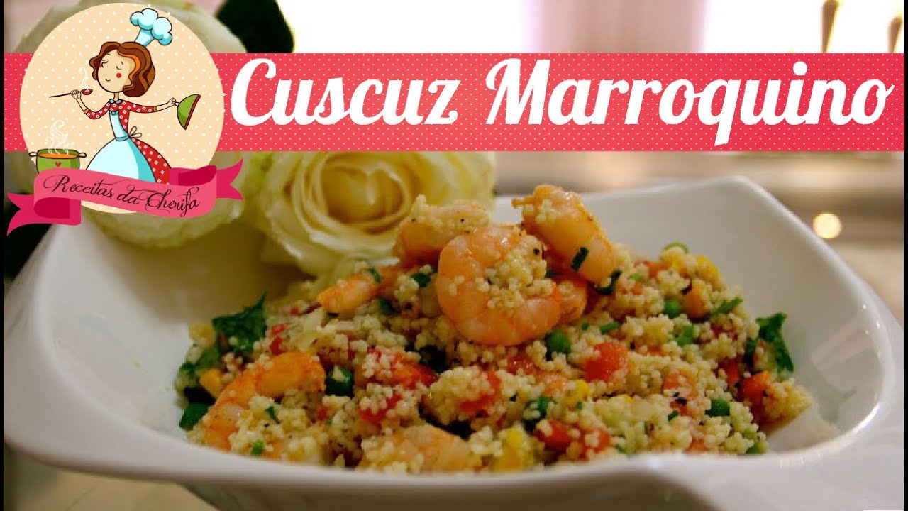 Cuscuz Marroquino com Camarão