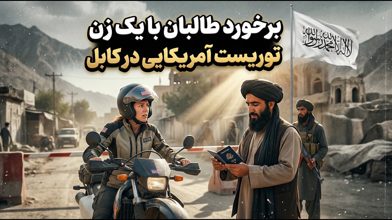 طالبان افغانستان زن آمریکایی جاسوس ترامپ پیدا کرد 😮 سفر با موتور به کابل و افغانستان