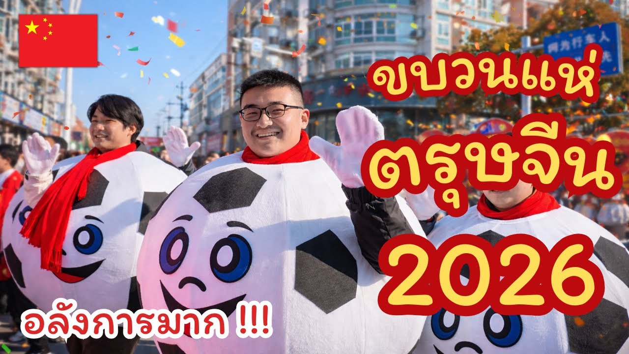 ขบวนแห่ตรุษจีน 2026 ที่จีนของจริง!🇨🇳