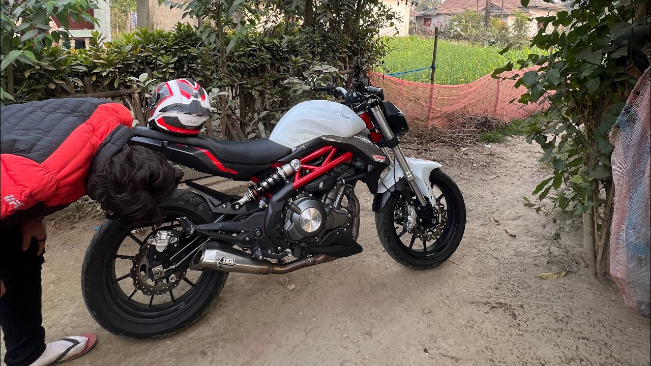 Benelli302s modifed #180/55/17 tyre size #benelli