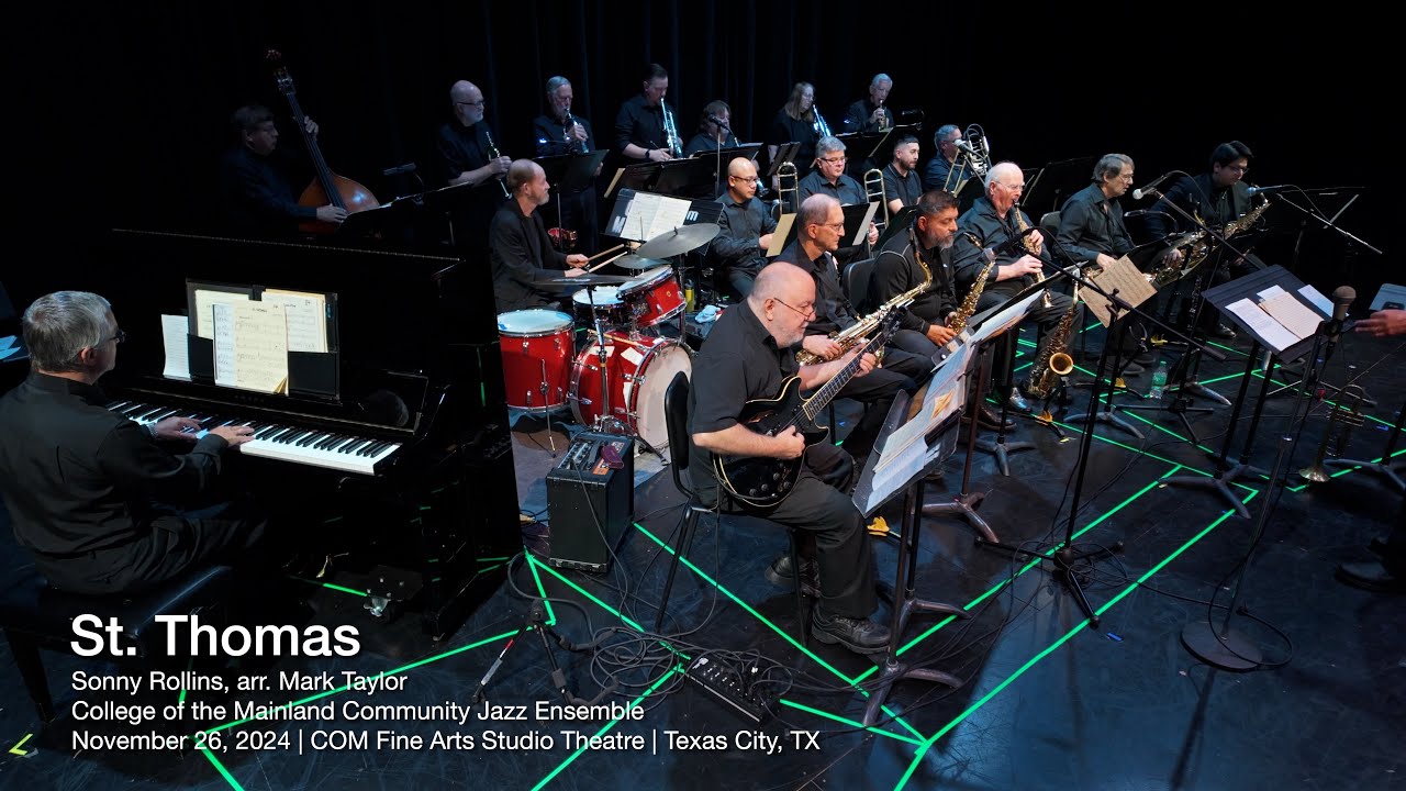 St. Thomas | Sonny Rollins, arr. Mark Taylor | College of the Mainland Community Jazz Ensemble