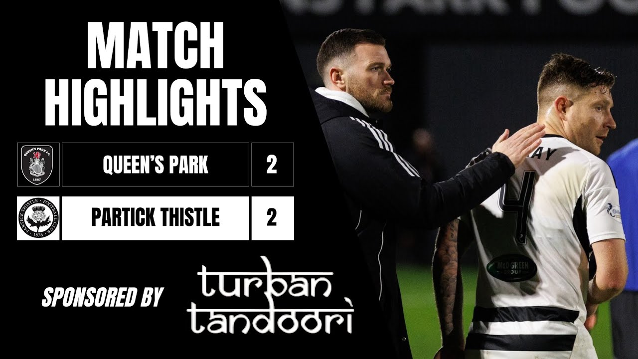 Match Highlights | Queen's Park 2-2 Partick Thistle | William Hill Championship