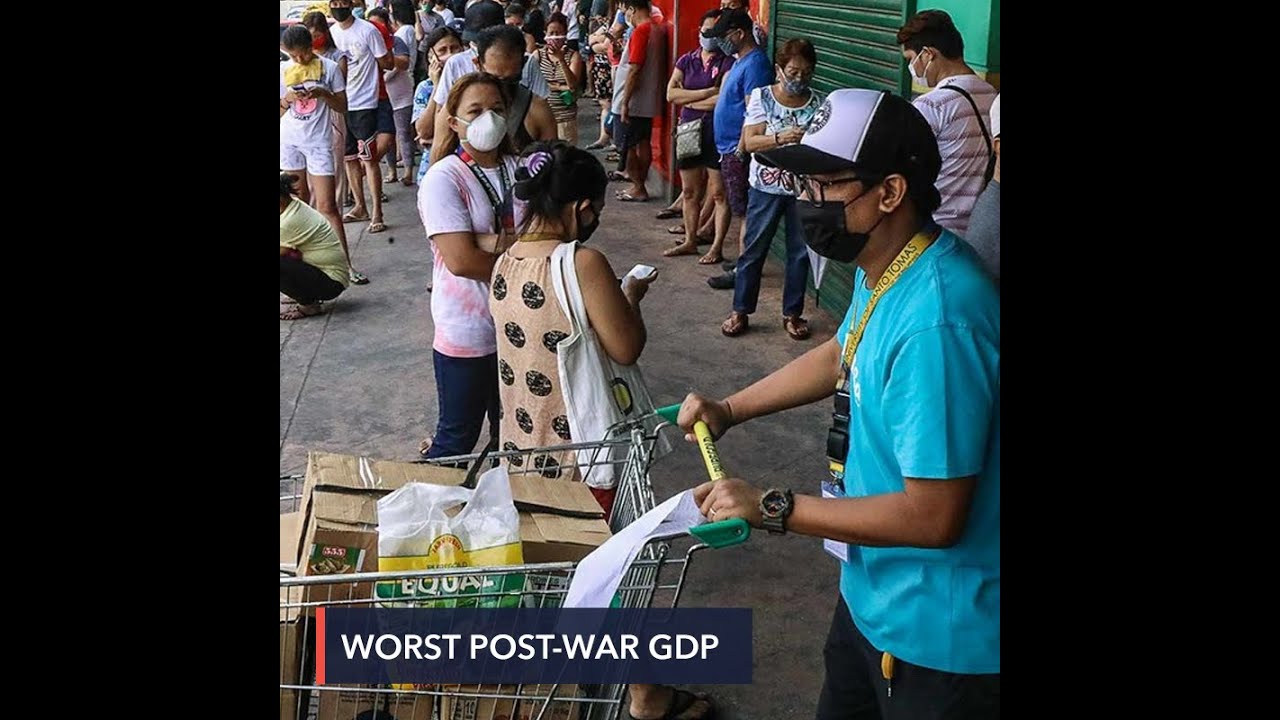 Worst post-war GDP: Pandemic shrinks Philippine economy by 9.5% in 2020