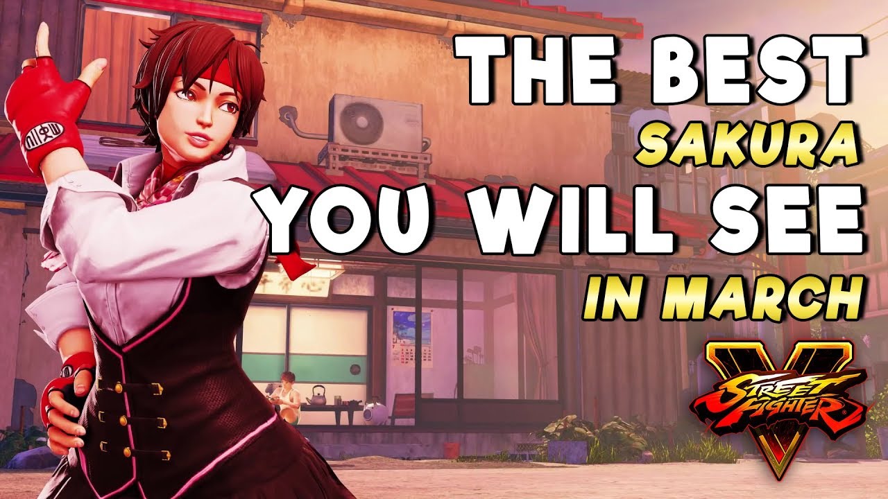 #1 Sakura in Rank is FANTASTIC! 9SA7GI Compilation - Street Fighter V Arcade Edition [SFVAE]