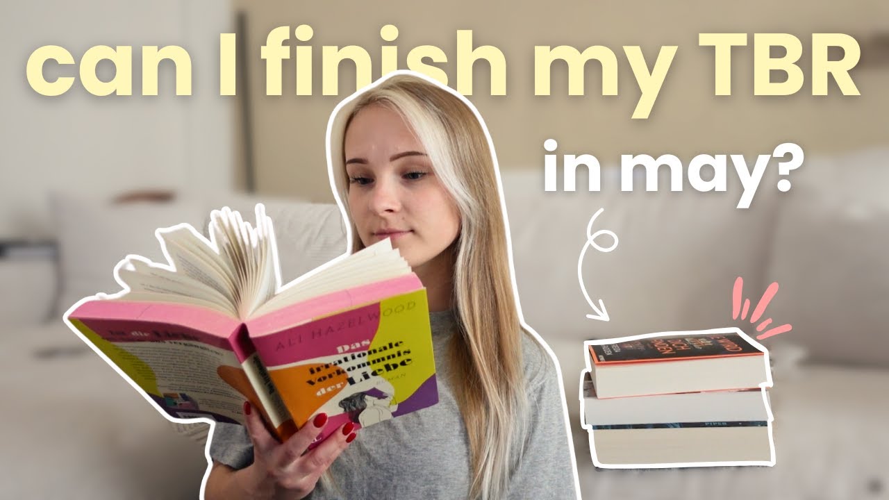can i finish my may TBR in 10 days? 📚 | reading vlog 💌