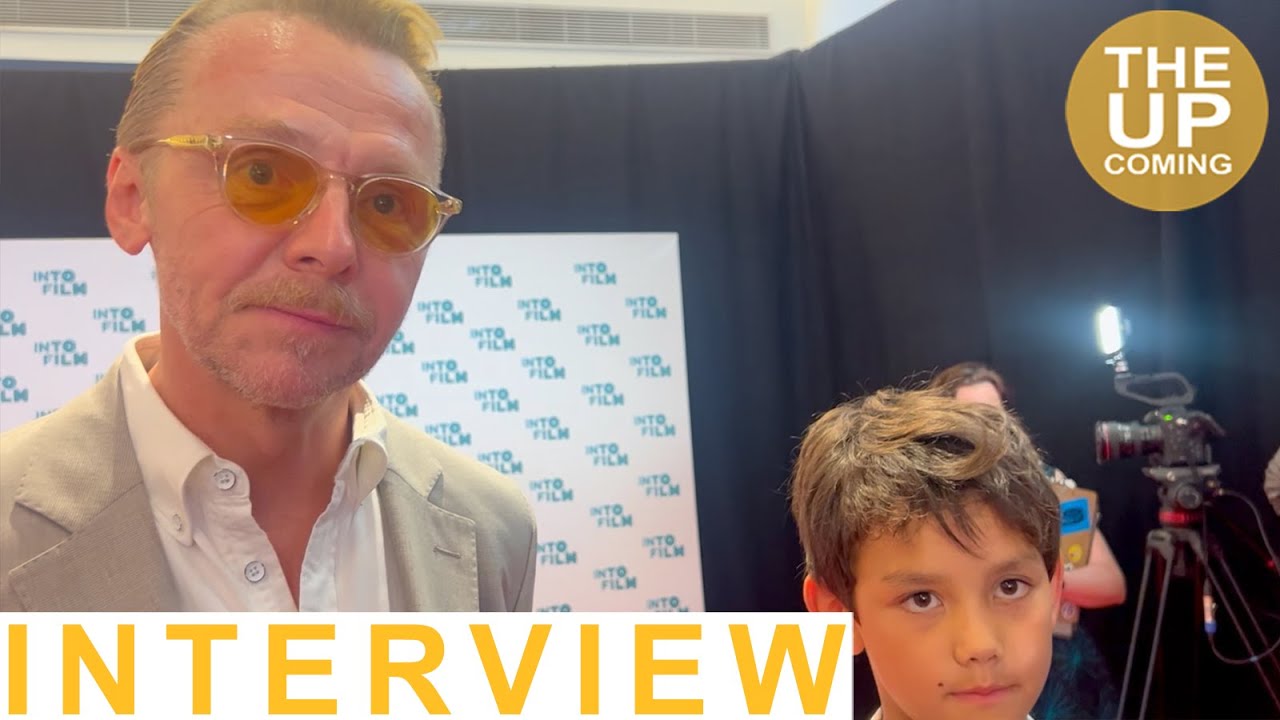 Simon Pegg interview on Benjamin's Magical Kitchen Birds at Into Film Awards 2024