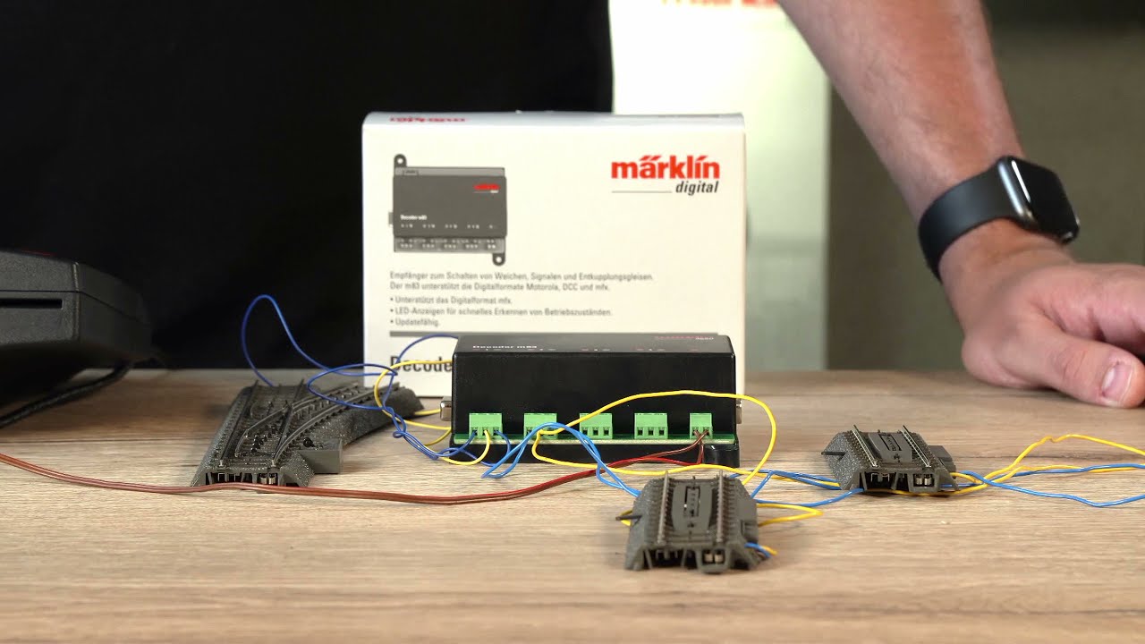 Entkupplungsgleis an Weichendecoder/Mehrfachdecoder m83 (60832) anschließen / Anlegen an der CS3