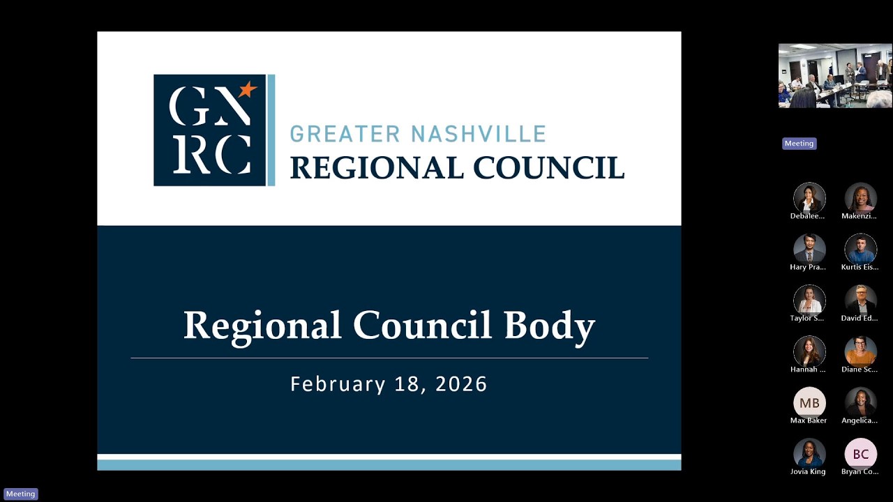 GNRC Regional Council Meeting - February 18, 2026
