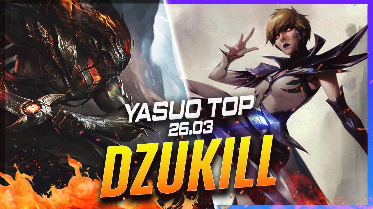 Dzukill - Yasuo vs Camille TOP Patch 26.3 - Yasuo Gameplay