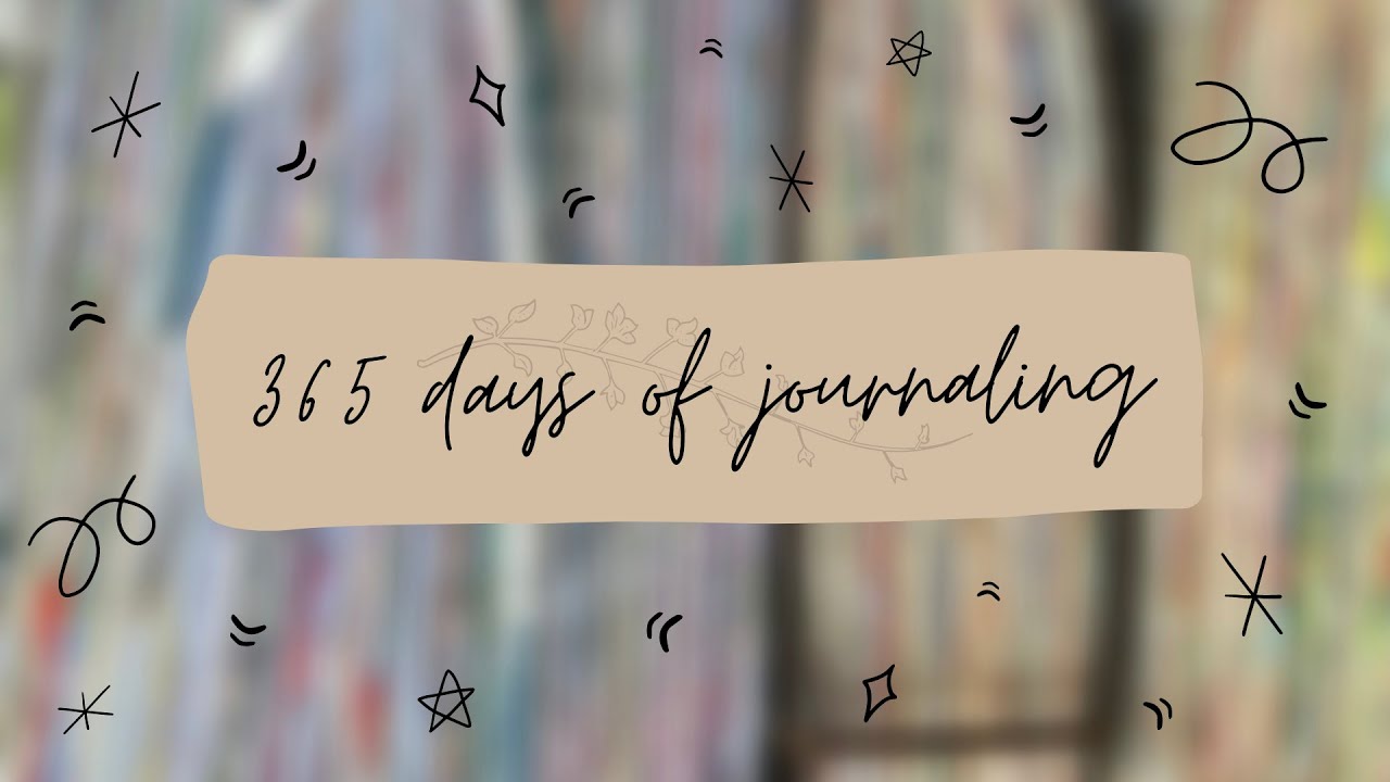 i journaled every day for a year :) | completed & blank journal collection + my experience