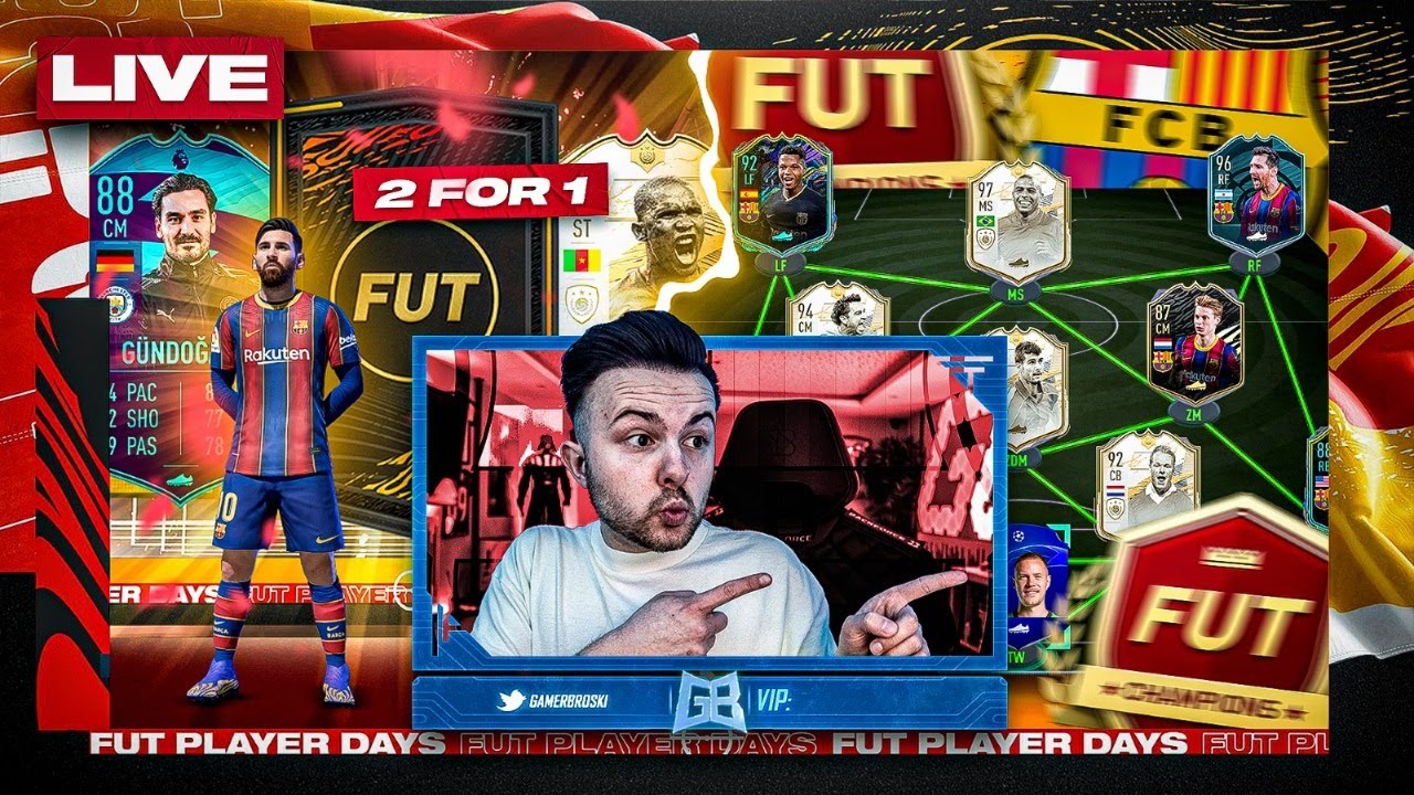 FIFA 21: FUT PLAYER DAYS Pack Opening + Barca WL Team 🔥 Sp&auml;ter CREW Mario Kart