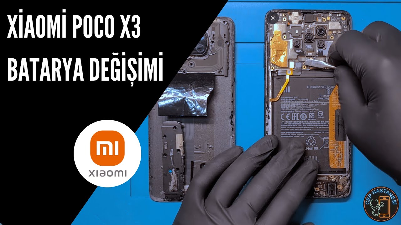 Xiaomi Poco X3 Batarya Değişimi - Cep Hastanesi