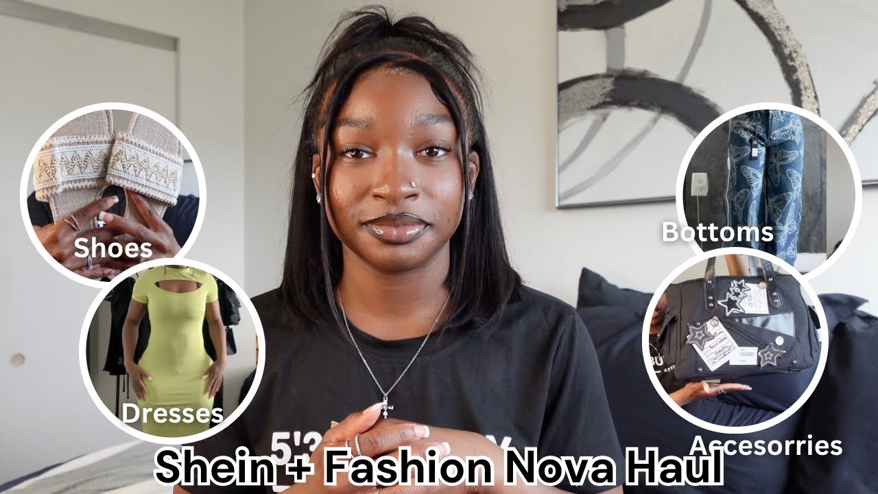 Huge collective try-on haul | SHEIN x Fashion Nova, accessories, shoes, bags, jewelry and more