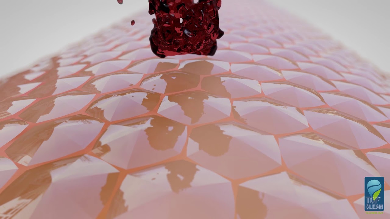Video animazione 3D Tessuto impermeabile - #video3d #animazione3d