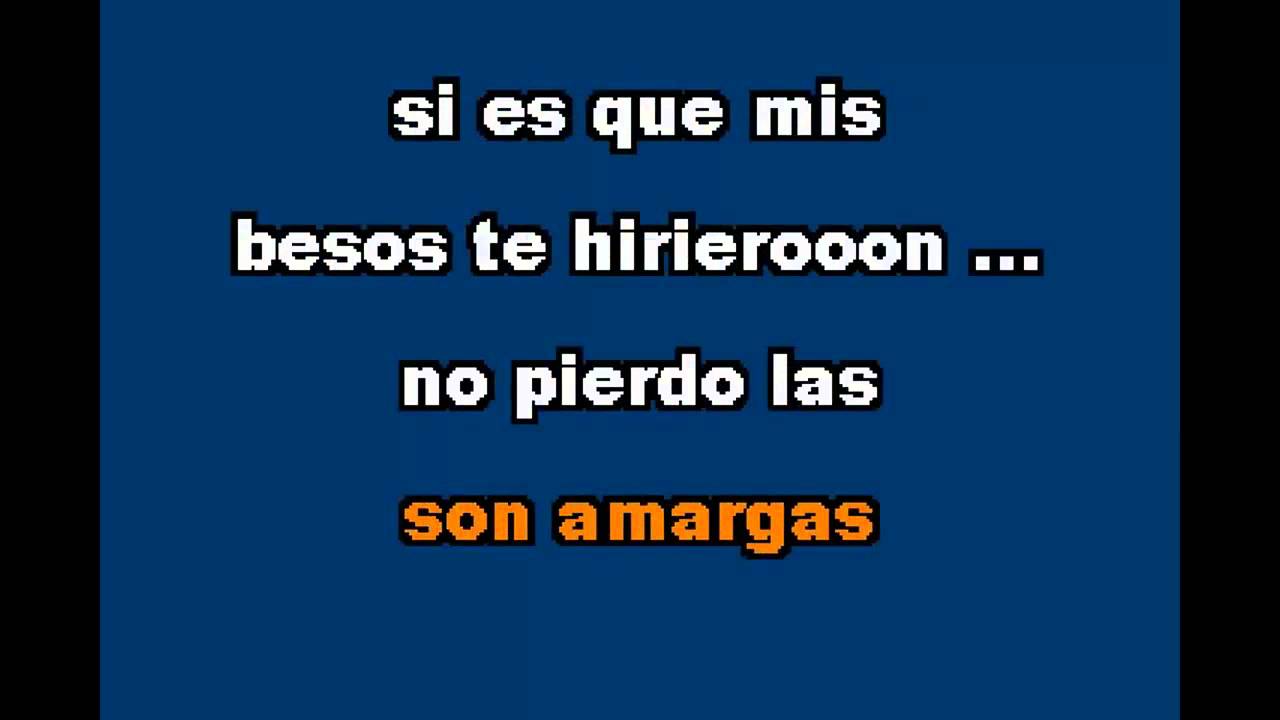 Cariño donde andaras - Los Tigres Del Norte - Karaoke Full
