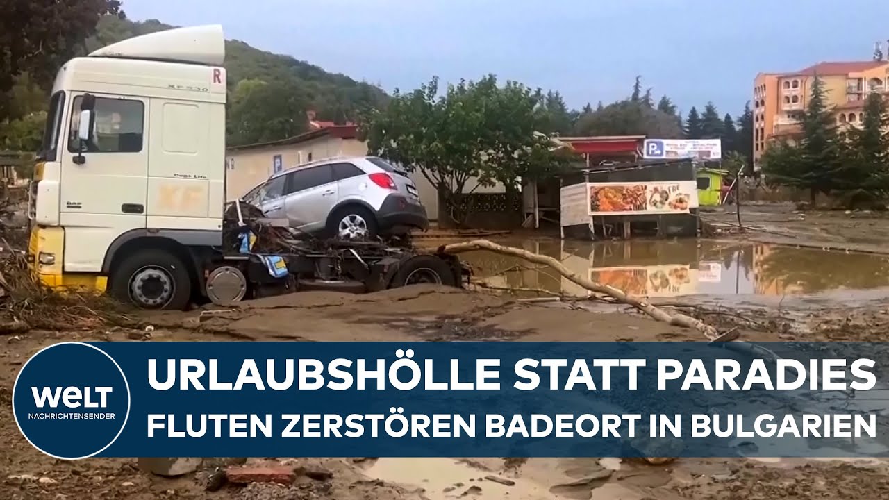 Bulgarien: Flutkatastrophe am Schwarzen Meer &ndash; Ferienort Elenite versinkt im Schlamm